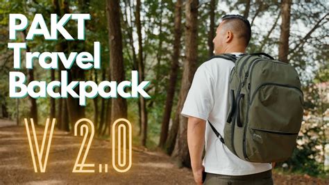 pakt travel backpack 2.0.